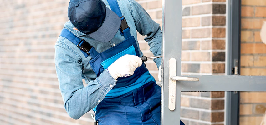 Pivot Storefront Door Locks Installation in Cotati, California